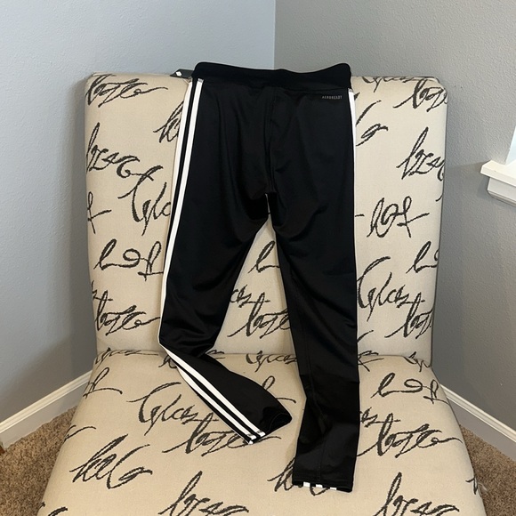 adidas Girls' Aeroready Athletic Leggings Running Tights Yoga Pants - Picture 3 of 5